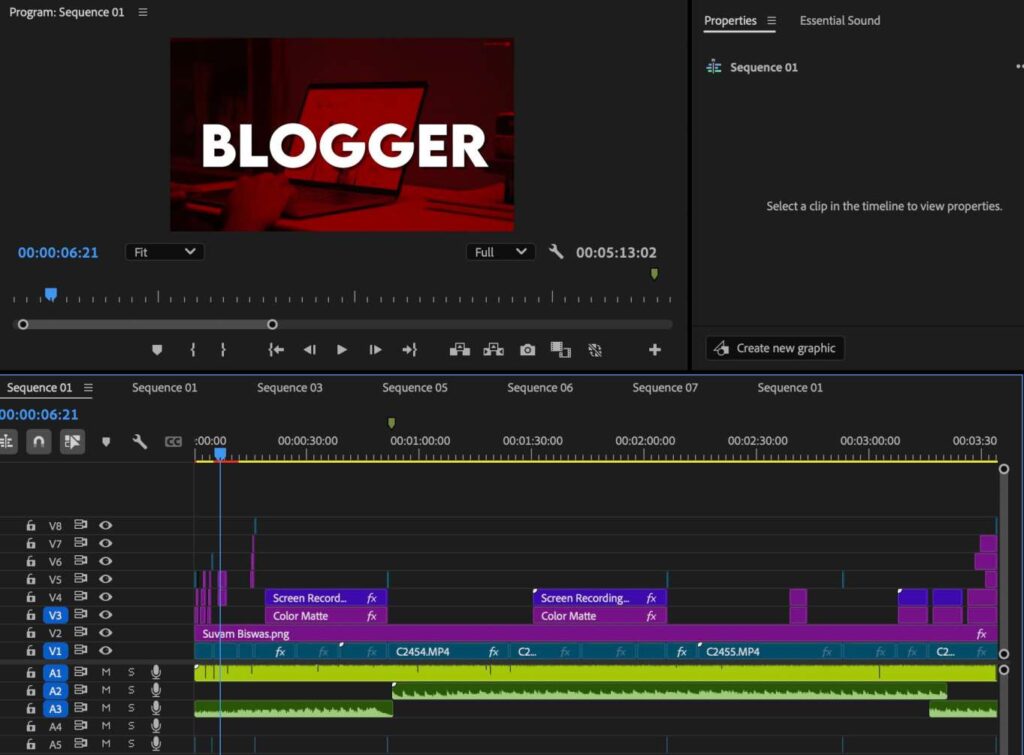 adobe premiere pro video editing tutorial in bengali