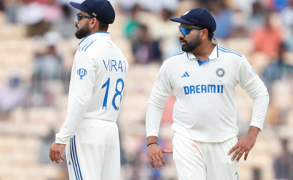 VIRAT KOHLI AND ROHIT SHARMA TEST RETIREMENT
